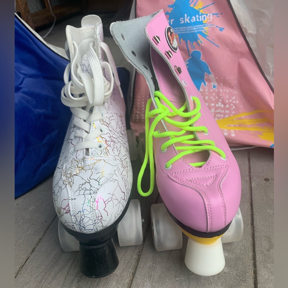 Pink pair only. White are sold.